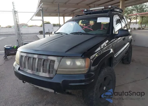2004 Jeep Grand Cherokee Limited z USA, uszkodzony, nr VIN 1J8GW58N24C309329
